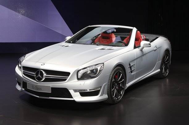 Mercedes showcases new SL63 AMG